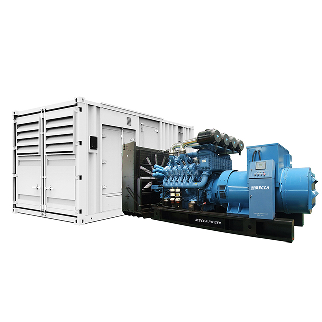 2000kW 2200kW เครื่องกำเนิดไฟฟ้าดีเซลอุตสาหกรรม MTU