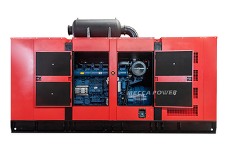 950KVA-1250KVA Soundproof Yuchai Genator Generator สำหรับโครงการกลางแจ้ง 