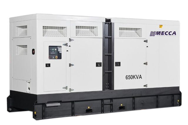 เครื่องกำเนิดไฟฟ้าดีเซล Cummins 650kva พร้อมสวิตช์ถ่ายโอนอัตโนมัติ