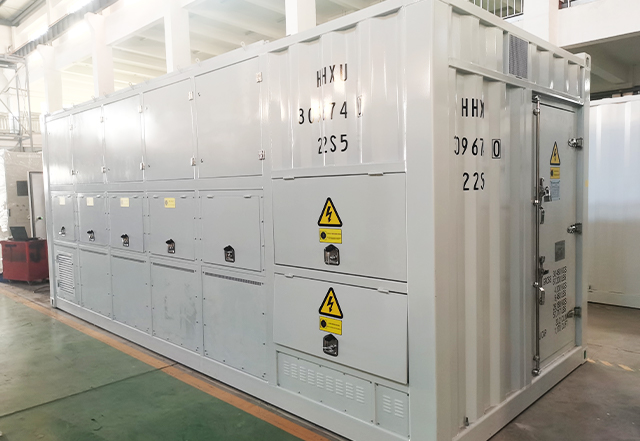 containerized 1mw 1000kw 1300kw loadbank ประเภทตัวต้านทานโหลดธนาคารสำหรับกริดพลังงาน